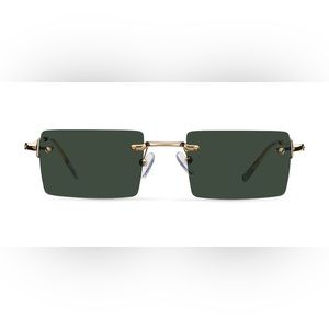 Meller gold olive sunglasses